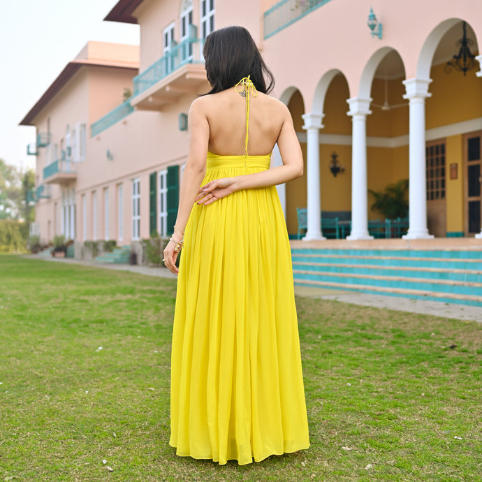 Mellow Yellow Pearl Dress